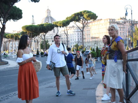 Sightseeing tour in Rome